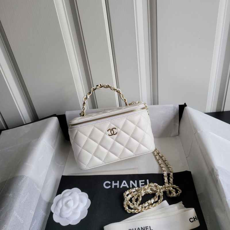 Ch*el cosmetic bags